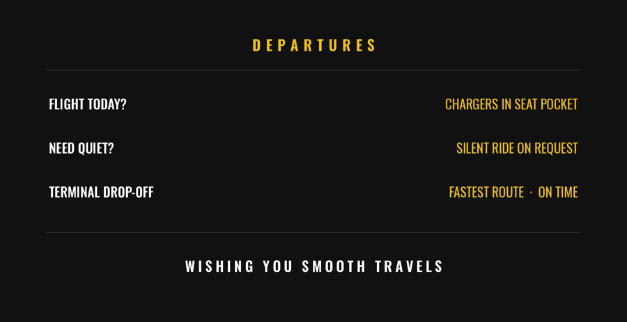 The Terminal concept